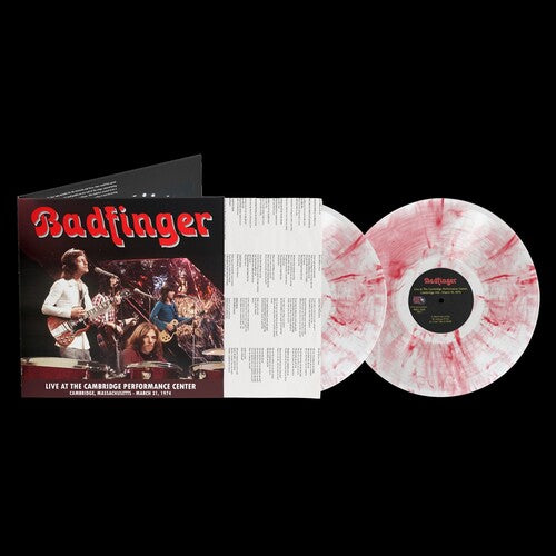Badfinger - Live At The Performance Center Cambridge MA 3/31/79 - White with Red Marble Vinyl