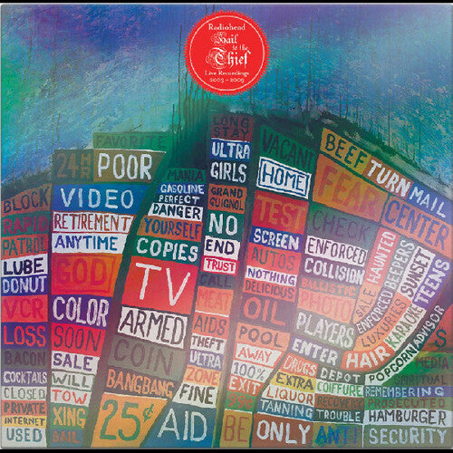 Radiohead - Hail To The Thief Live Recordings 2003-2009 - Red Vinyl