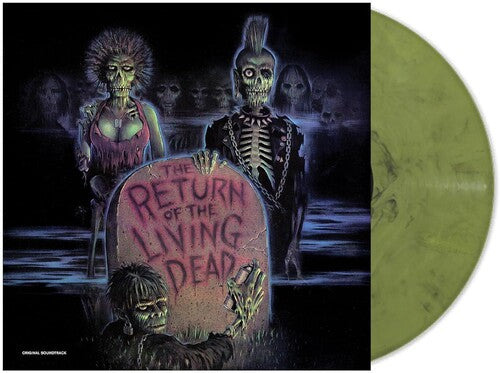 Various Artists - The Return Of The Living Dead (Soundtrack) - Green with Black 'Toxic Waste' Vinyl