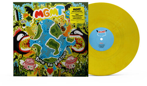 MGMT - Time To Pretend - Banana Yellow Vinyl
