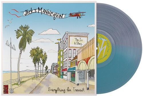 Jack's Mannequin - Everything In Transit - Half Clear/Half Light Blue Vinyl