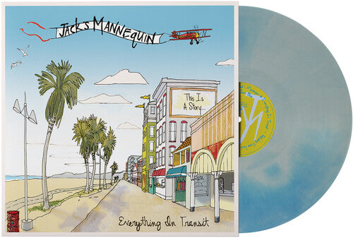 Jack's Mannequin - Everything In Transit - White and Sky Blue Galaxy Vinyl