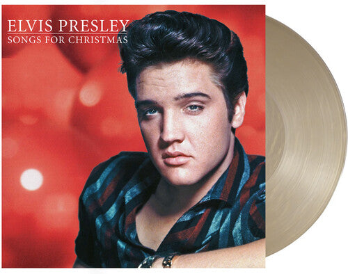 Elvis Presley - Songs For Christmas - Crystal Clear & Solid Gold Vinyl