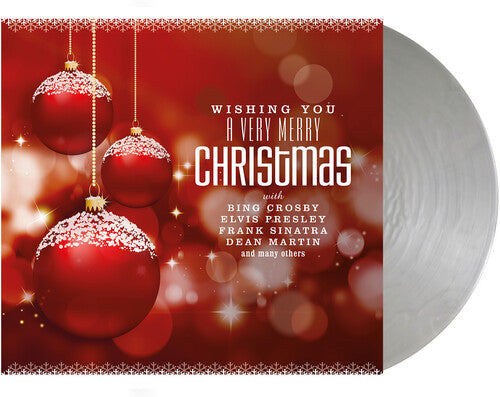 Various Artists - Wishing You A Very Merry Christmas - Crystal Clear & Solid Silver Vinyl