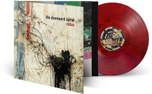 Various Artists - Downward Spiral (Redux) - Red & Black Marble Vinyl