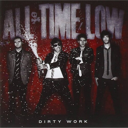 All Time Low - Dirty Work - Pool Water Blue with Guitar Splatter Vinyl