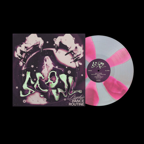 Scowl - Psychic Dance Routine - Hot Pink Opaque/Silver Opaque Cornetto Vinyl