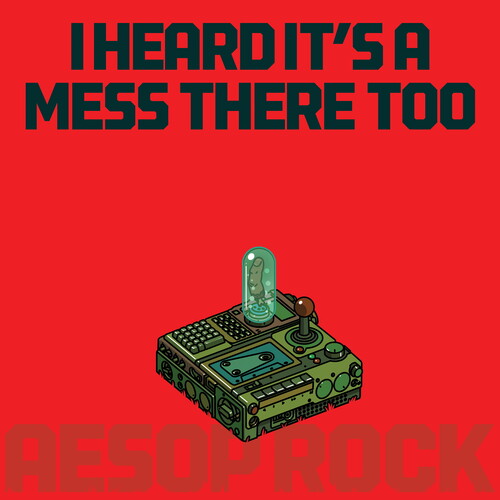 Aesop Rock - I Heard It's A Mess There Too - Apple Red Opaque Vinyl