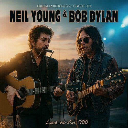 Bob Dylan/Neil Young - Live On Air 1988 - Brown Vinyl