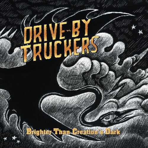 Drive-by Truckers - Brighter Than Creation's Dark - Cyrstal Amber Vinyl