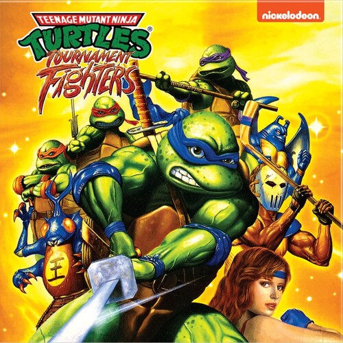 Konami Kukeiha Club - Teenage Mutant Ninja Turtles Tournament Fighters (Soundtrack) - Pizza Pie Color in Color Splatter Vinyl