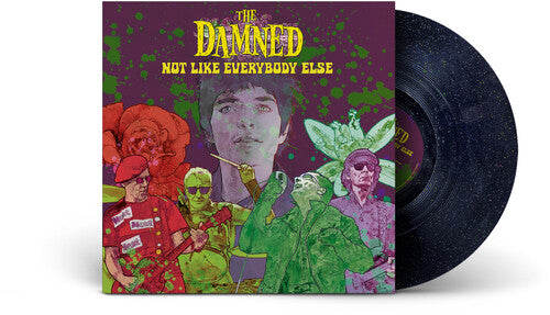 The Damned - Not Like Everybody Else - Rainbow Sparkle Vinyl