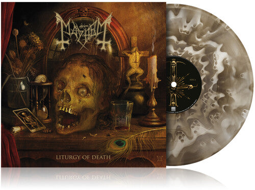 Mayhem - Liturgy Of Death - Black Ice Ghost Vinyl