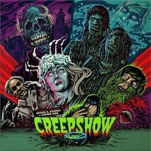 John Harrison - Creepshow (Soundtrack) - 'Meteor Green & Blood Red'' Swirl Colored Vinyl