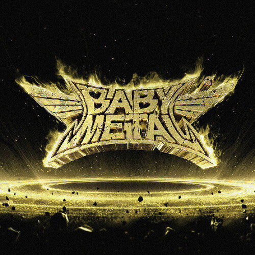 Babymetal - Metal Resistance - Gold & Black Splatter Vinyl