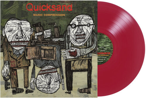 Quicksand - Manic Compression - 'Open Heart' Red Vinyl