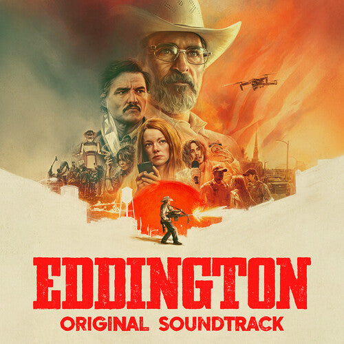 Daniel Pemberton & Bobby Krlic - Eddington (Soundtrack) - Split Red & Blue Vinyl
