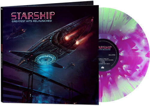 Starship - Greatest Hits Relaunched - Coke Bottle Green / Purple Haze Splatter Vinyl