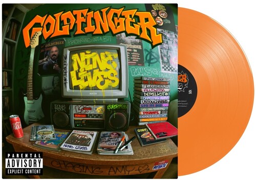 Goldfinger - Nine Lives - Orange Colored Vinyl