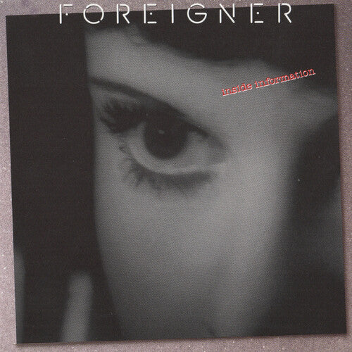 Foreigner - Inside Information - Translucent Red Vinyl