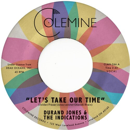 Durand Jones & The Indications - Let's Take Our Time / Flower Moon - 7’’
