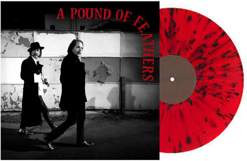 The Black Crowes - A Pound Of Feathers - Red with Black Spatter Vinyl