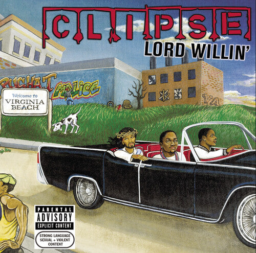 Clipse - Lord Willin' - Silver Vinyl