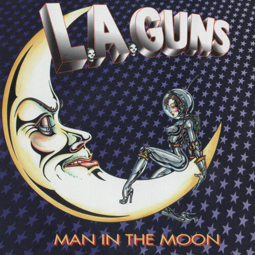 L.A. Guns - Man In The Moon - Solar Flare Hand Poured Effect Vinyl - 25th Anniversary Edition