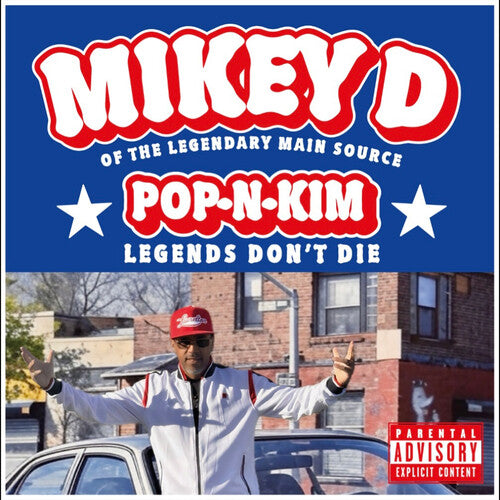 Mikey D - POP-N-KIM (Legends Don't Die) - Red Vinyl