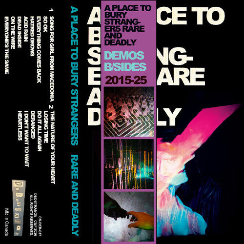 A Place To Bury Strangers - Rare and Deadly - Cassette