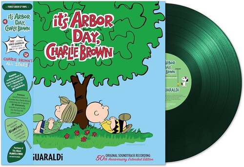 Vince Guaraldi - It's Arbor Day, Charlie Brown / Charlie Brown's All Stars! (Soundtrack) - Forrest Green Vinyl, 50th Extended & 60th Anniversary Editions