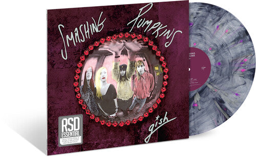 The Smashing Pumpkins - Gish - Gray with Pink & Purple Splatter Vinyl