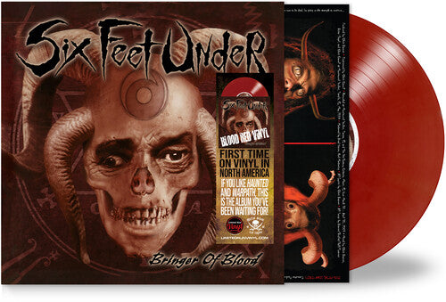 Six Feet Under - Bringer Of Blood - Blood Red Vinyl