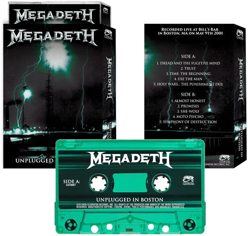 Megadeth - Unplugged In Boston - Cassette