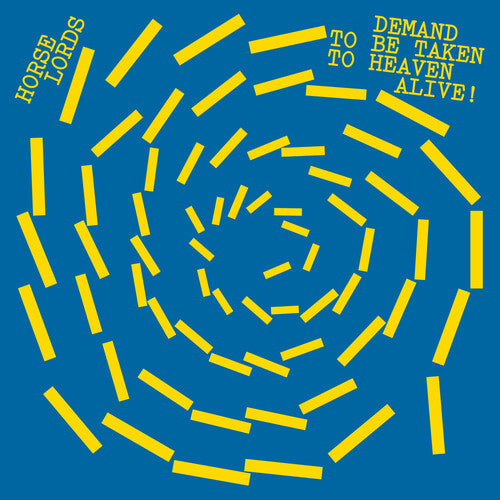 Horse Lords - Demand To Be Taken To Heaven Alive! - White Vinyl