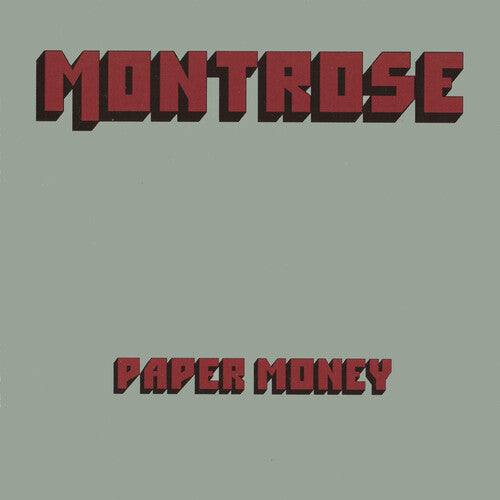 Montrose - Paper Money Featuring Sammy Hagar - Clear Red Vinyl - Anniversary Edition