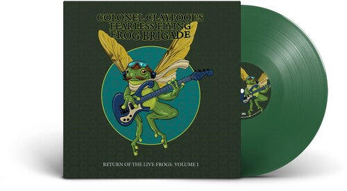 Les Claypool's Fearless Flying Frog Brigade - Return Of The Live Frogs: Volume 1 - Green Colored Vinyl