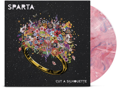 Sparta - Cut A Silhouette - Pink/Blue/White/Poppy Marble Vinyl