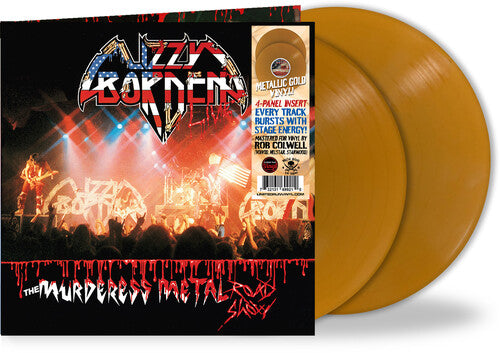 Lizzy Borden - Murderess Metal Road Show - Metallic Gold Colored Vinyl - 40th Anniversary Edition
