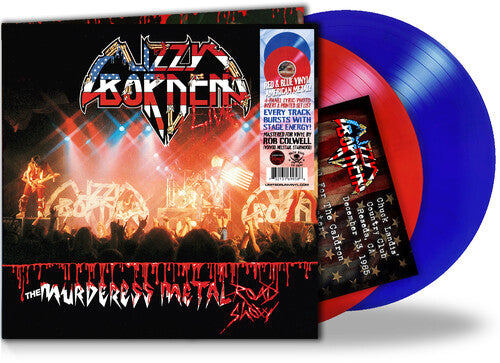 Lizzy Borden - Murderess Metal Road Show - Red & Blue Vinyl - 40th Anniversary Edition