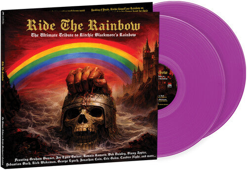 Various Artists - Ride The Rainbow: The Ultimate Tribute To Ritchie Blackmore's Rainbow - Violet Vinyl