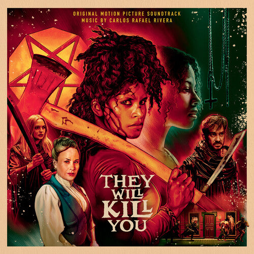 Carlos Rafael Rivera - They Will Kill You (Soundtrack) - Satanic Splatter Colored Vinyl