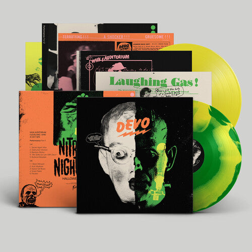 Devo - Nitrous Nightmare Halloween Live '75 - Green & Yellow Colored Vinyl
