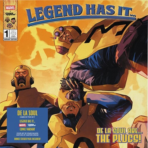 De La Soul - Cabin In The Sky - Marvel Variant, Smoky Gray Marble Vinyl