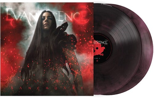 Evanescence - Sanctuary - Deep Purple & Black Marble Vinyl