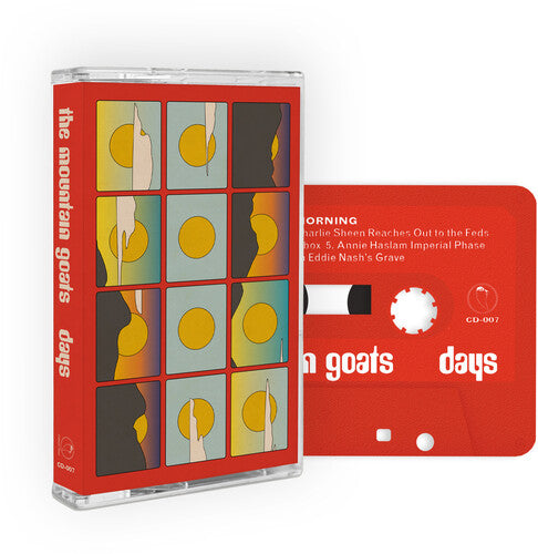 The Mountain Goats - Days - Red Shell Cassette
