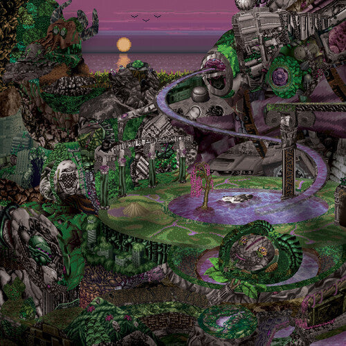 Mukqs - Juckport - Violet Tint Shell, art by HausMo Max - Cassette