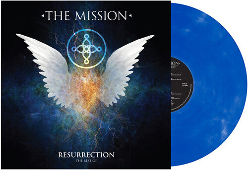 The Mission - Resurrection: The Best Of - Blue/White Marbled Vinyl