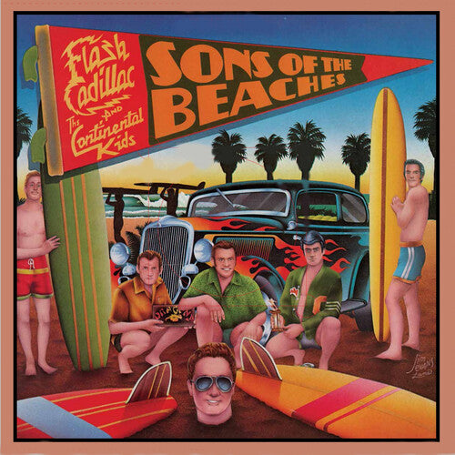 Flash Cadillac & The Continental Kids - Sons Of The Beaches - Coral Beach Vinyl