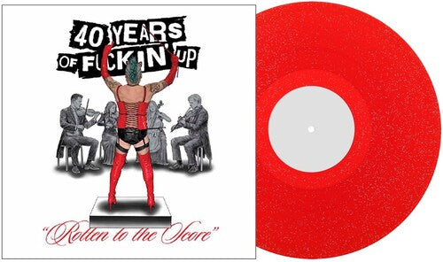 Fat Mike - 40 Years Of Fuckin' Up: Rotten To The Score - Red Vinyl
